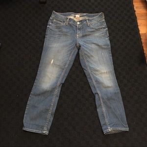 Arizona cropped skinny jeans junior size 9. EUC